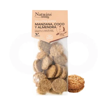 NATWINS® Keks Apfel-, Kokosnuss- Und Mandelkekse 200g