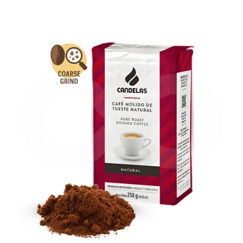 CANDELAS® Kaffeepulver Grob Gemahlen 250g