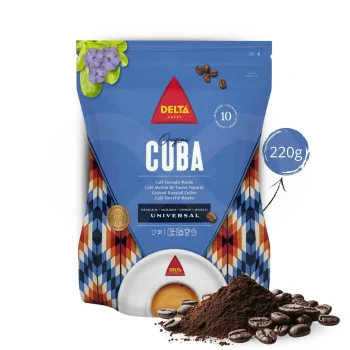 DELTA CAFÉS® Kaffeepulver Cuba 220g