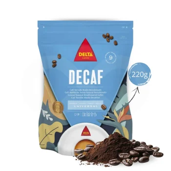 DELTA CAFÉS® Kaffeepulver Decaf 220g