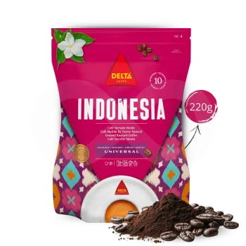 DELTA CAFÉS® Kaffeepulver Indonesia 220g