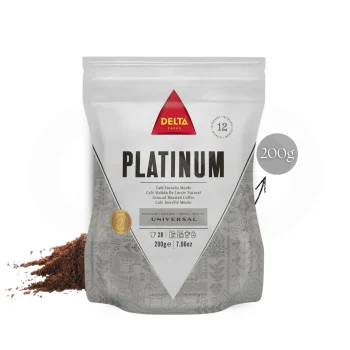 DELTA CAFÉS® Kaffeepulver Platinum 200g