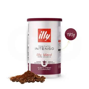 ILLY® Kaffeepulver Intenso Moka 185g