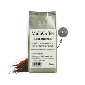 MULTICOFFEES® Kaffeepulver Intense 200g