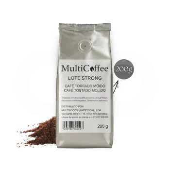 MULTICOFFEES® Kaffeepulver Strong 200g