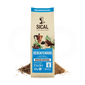 SICAL® Kaffeepulver Entkoffeinierter 220g
