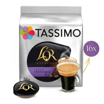 LOR® Kapseln Tassimo Lungo Profondo 16 Stk.