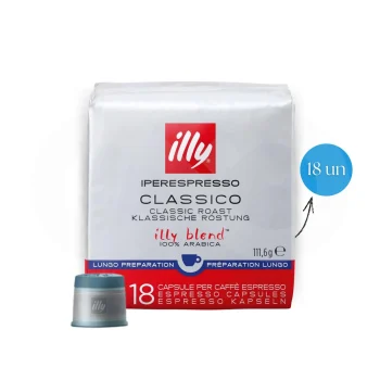 ILLY® Kapseln Iperespresso Lungo 18 Stk.