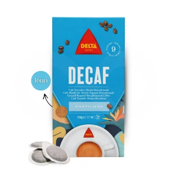 DELTA CAFÉS® Kaffeepads Decaf 16 Stk.