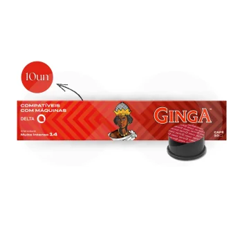 GINGA® Kapseln Delta Q Muito Intenso Cápsulas 10 Stk.