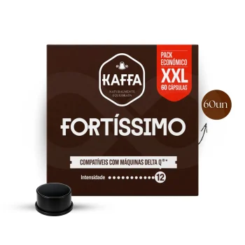 KAFFA® Kapseln Delta Q Fortissimo XXL 60 Stk.