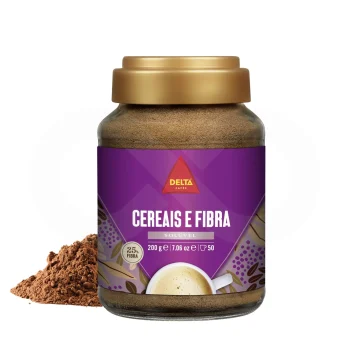 DELTA CAFÉS® Instantkaffee Cereais E Fibra 200g