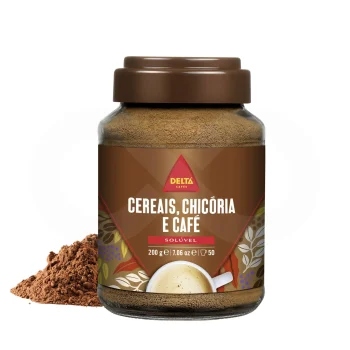 DELTA CAFÉS® Instantkaffee Cereais, Chicória E Café 200g