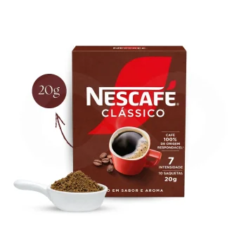 NESCAFÉ® Instantkaffee Clássico Kaffee 10 Stk.