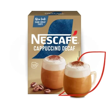 NESCAFÉ® Instantkaffee Cappuccino Decaf 10 Stk.