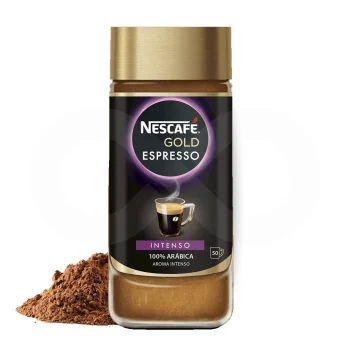 NESCAFÉ® Instantkaffee Gold Espresso Intenso Kaffee 100g