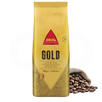 DELTA CAFÉS® Kaffeebohnen Gold 500g