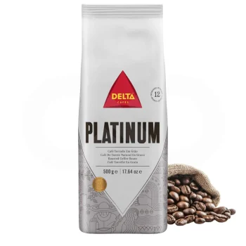 DELTA CAFÉS® Kaffeebohnen Platinum 500g