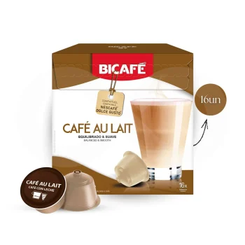 BICAFÉ® Kapseln Dolce Gusto Café Au Lait 16 Stk.