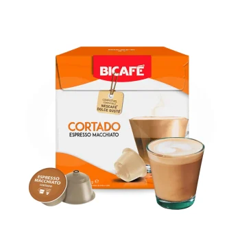 BICAFÉ® Kapseln Dolce Gusto Cortado 16 Stk.
