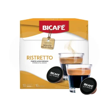 BICAFÉ® Kapseln Dolce Gusto Ristretto 16 Stk.