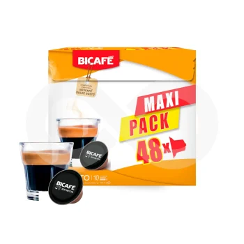 BICAFÉ® Kapseln Dolce Gusto Ristretto Maxi Pack 48 Stk.