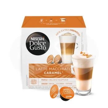 DOLCE GUSTO® Kapseln DG Latte Macchiato Caramel 16 Stk.