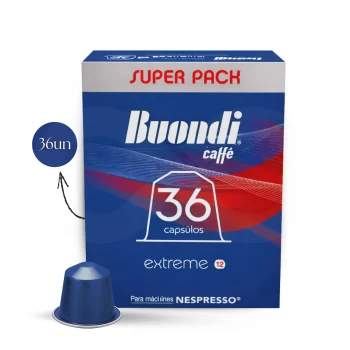 BUONDI® Kapseln Nespresso Extreme Super Pack 36 Stk.