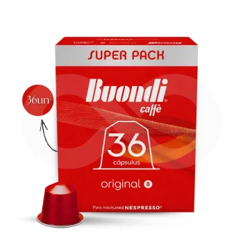BUONDI® Kapseln Nespresso Original Super Pack 36 Stk.