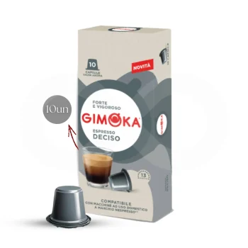 GIMOKA® Kapseln Nespresso Deciso 10 Stk.