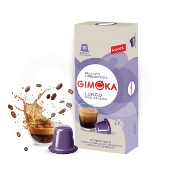 GIMOKA® Kapseln Nespresso Lungo 10 Stk.