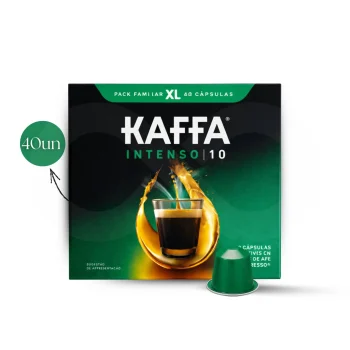 KAFFA® Kapseln Nespresso Intenso XL 40 Stk.