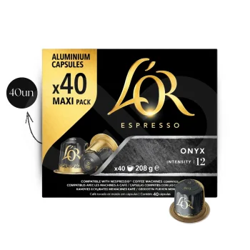 L´OR® Kapseln Nespresso Onyx 40 Stk.