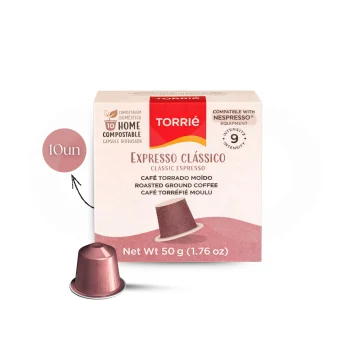 TORRIE® Kapseln Nespresso Kompostierbar Classic 10 Stk.