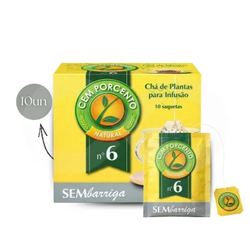 CEM POR CENTO® Tee Flat Belly 10 Stk.