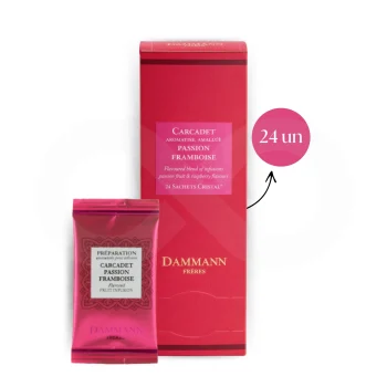 DAMMANN FRÈRES® Tee Carcadet Passion Framboise 24 Stk.