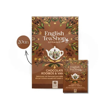 ENGLISH TEA SHOP® Tee Chocolate, Rooibos & Vanilla 20 Stk.