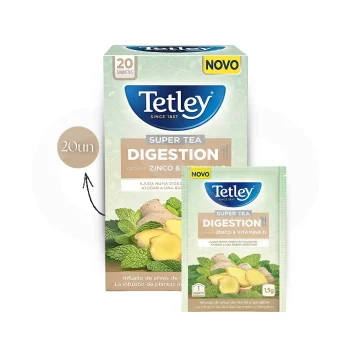 TETLEY® Tee Verdauung Zink Und Vitamin D 20 Stk.