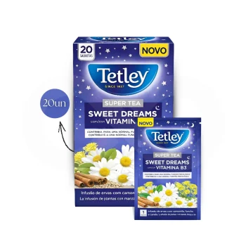 TETLEY® Tee Sweet Dreams Vitamine B3 20 Stk.