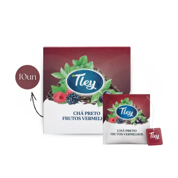 TLEY® Tee Schwarzer & Rote Früchte 10 Stk.