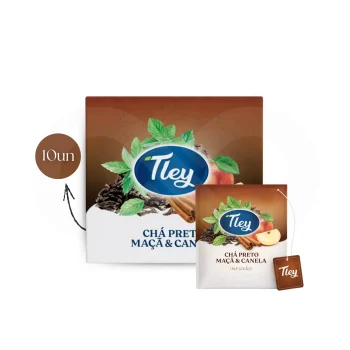 TLEY® Tee Schwarzer Apfel Und Zimt 10 Stk.
