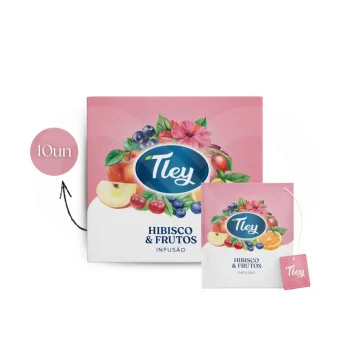 TLEY® Tee Hibiskus Und Früchte 10 Stk.