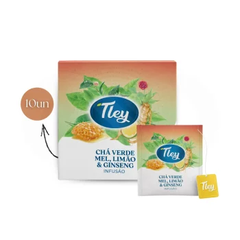 TLEY® Tee Grün, Honig, Zitrone Und Ginseng 10 Stk.