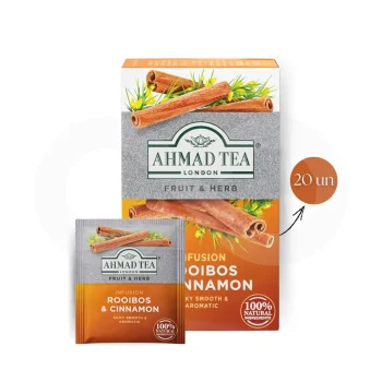AHMAD TEA® Tee Rooibos & Zimt 20 Stk.