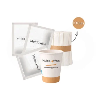 MULTICOFFEES® Kit Office 100 Einheiten