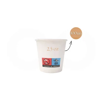 Papierbecher 2,5oz 100 Einheiten