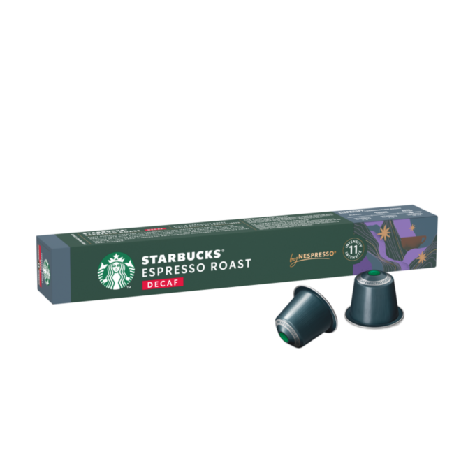 Kapseln Nespresso® Starbucks® Espresso Roast Decaf 10 einheiten