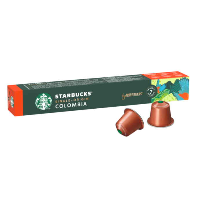 Kapseln Nespresso® Starbucks® Colombia 10 einheiten