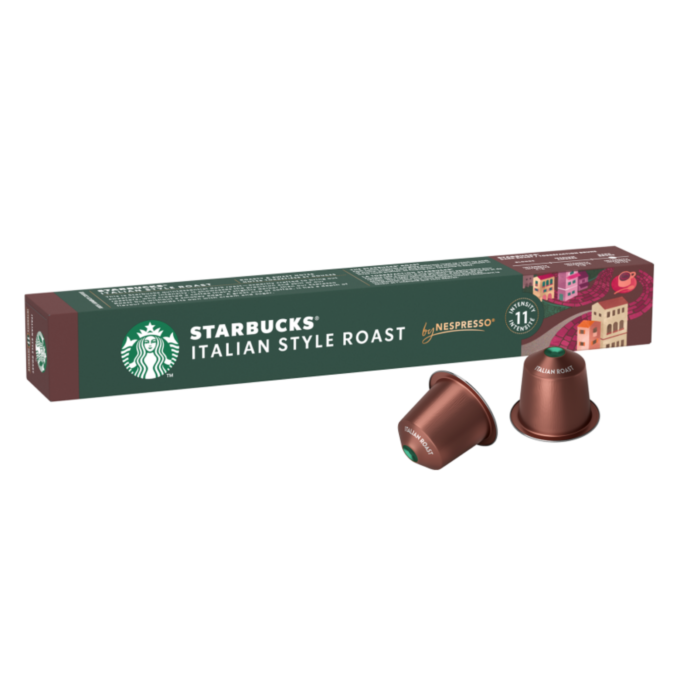 Kapseln Nespresso® Starbucks® Italian Style Roast 10 einheiten