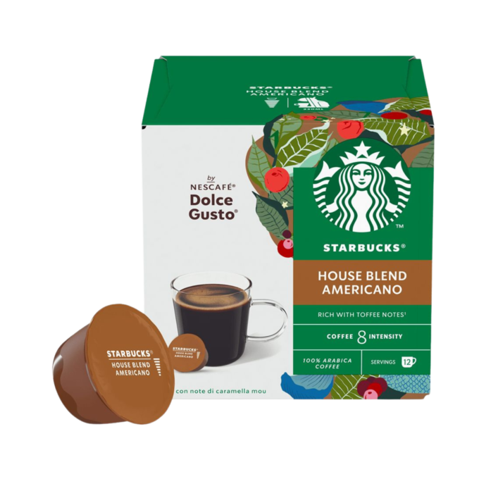 Kapseln Dolce Gusto® Starbucks® House Blend 12 einheiten